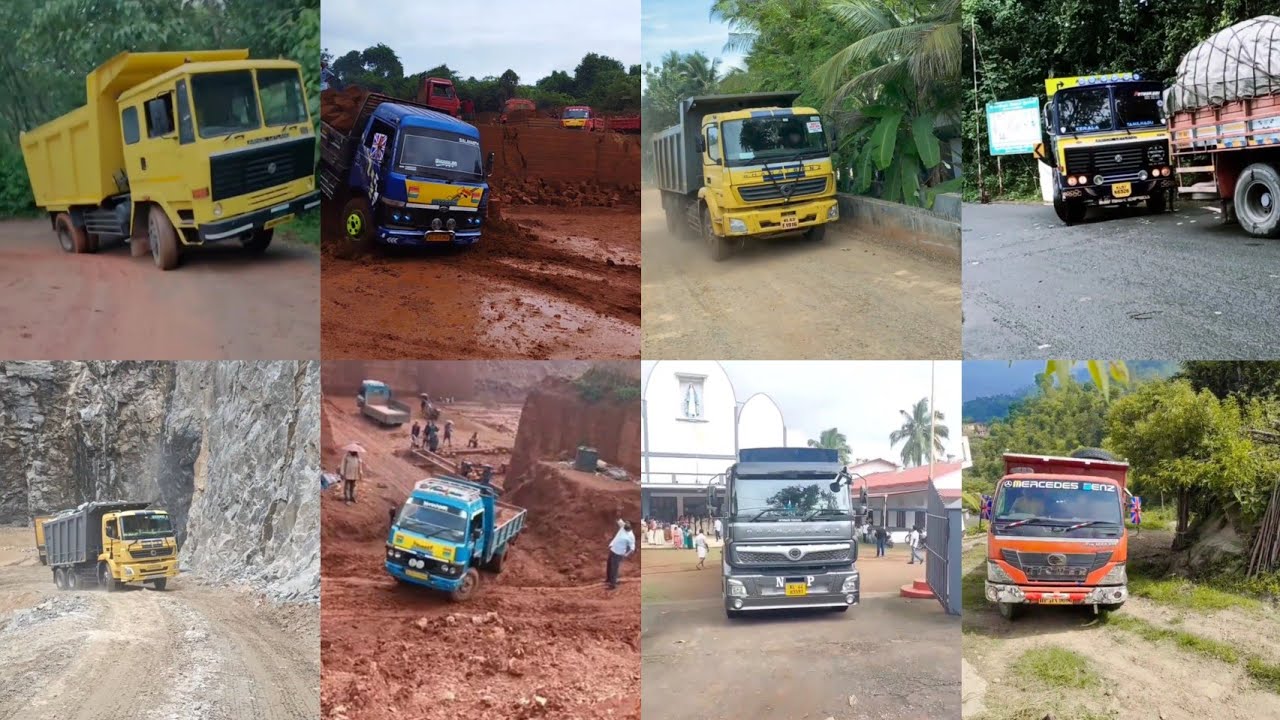🥵ആരാധകരെ ശാന്തരാകുവിൻ💪| Tipper lorry off road driving | part 182 | One Five Media