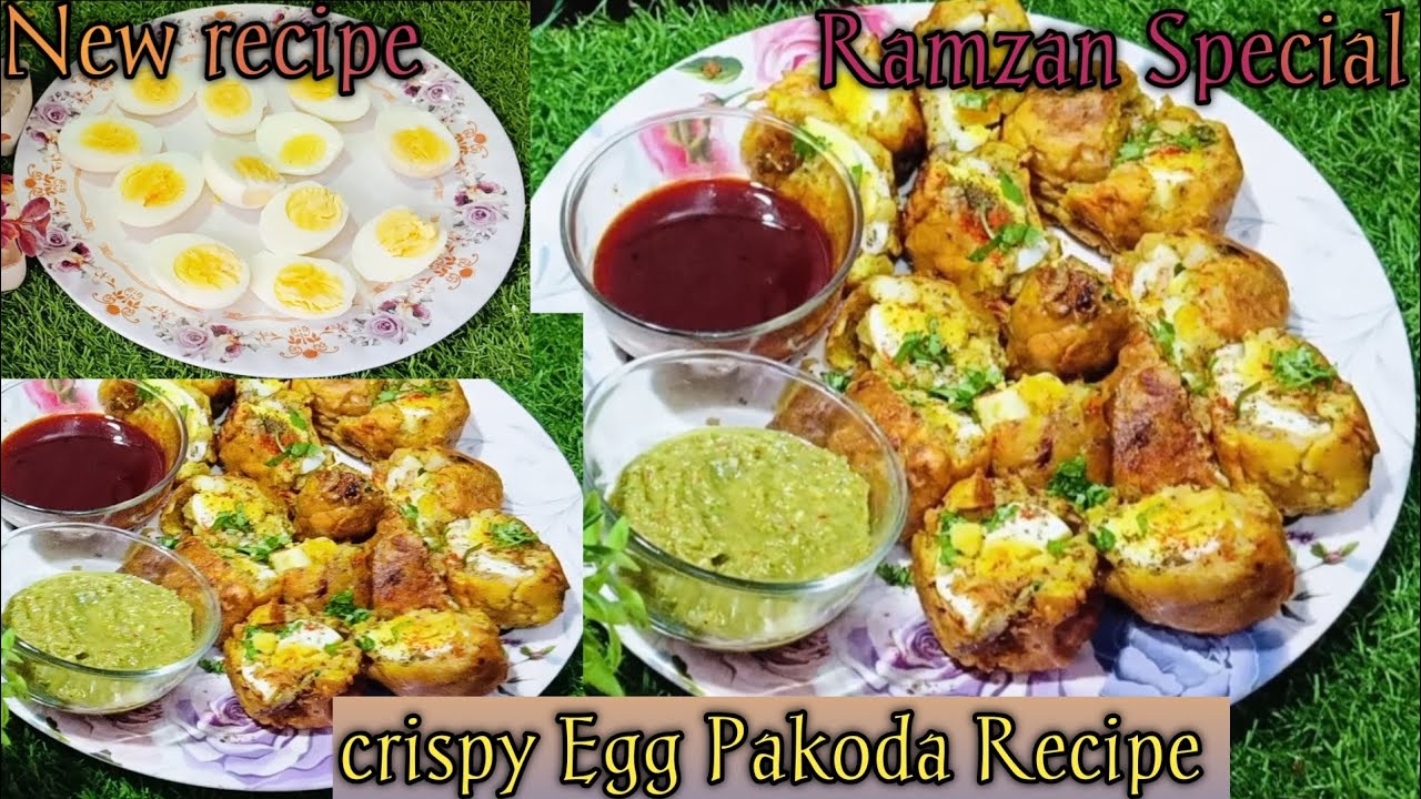 Crispy Anda Pakoda Recipe | 🤤😱Anda Pakoda Papular Street Food | Ramzan Special egg pakoda recipe