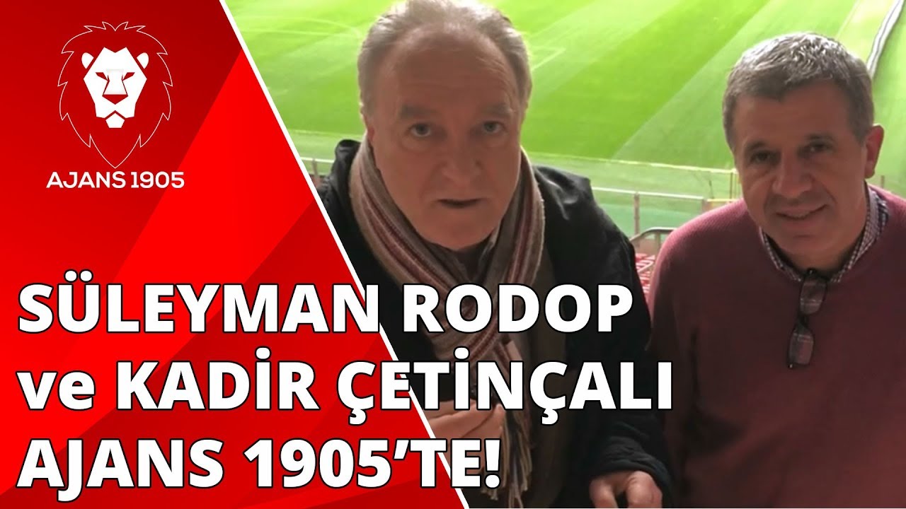 S&uuml;leyman Rodop ve Kadir &Ccedil;etin&ccedil;alı Ajans 1905'te! Hadi sende abone ol ve aileye katıl