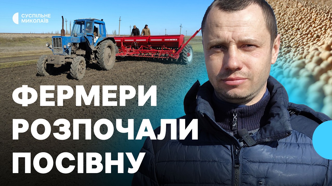 Засіяли горохом перші 20 гектарів: фермери на Миколаївщині розпочали весняну сівбу