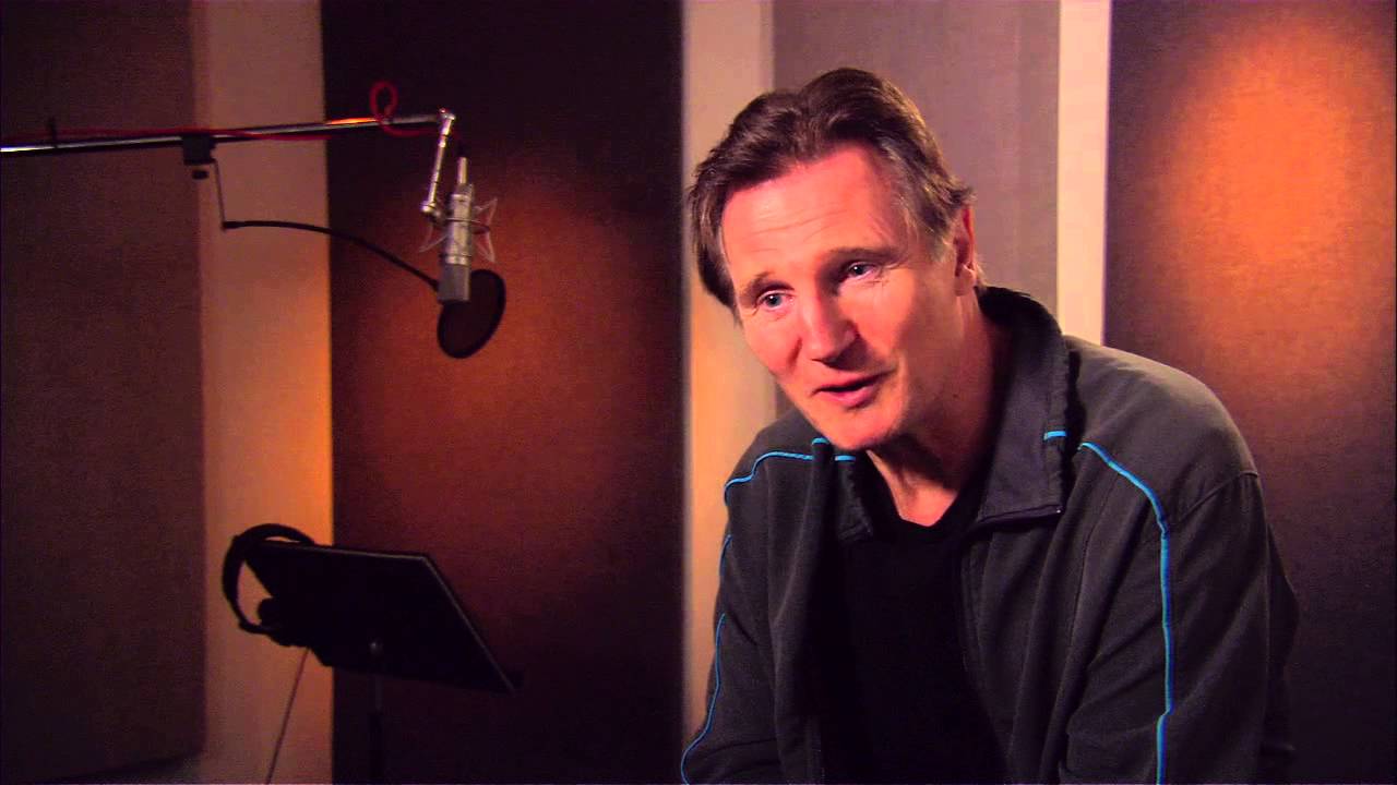 The Lego Movie: Liam Neeson "Bad Cop/Good Cop" On Set Movie Interview | ScreenSlam