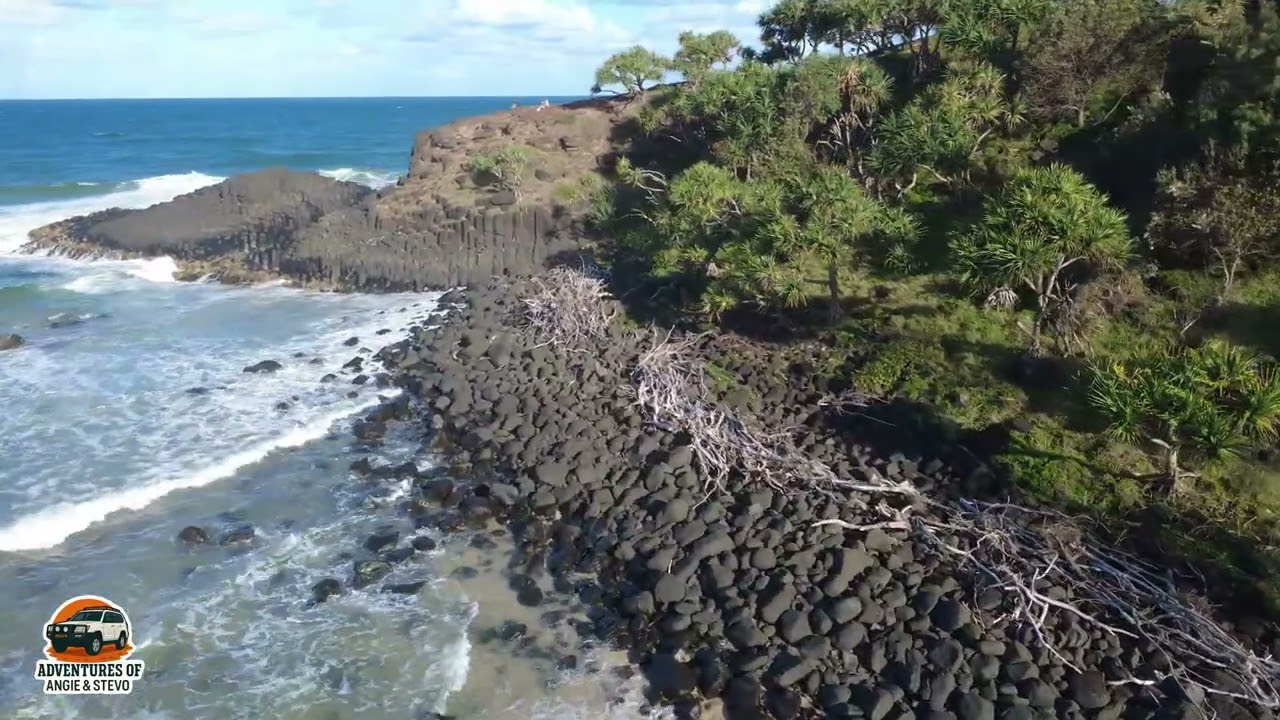 Drone Flight over Fingal Head, NSW
