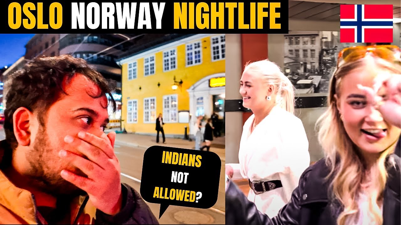 Oslo Norway Wild Nightlife Vlog| Indians not allowed in Clubs?| Indians in Oslo Norway
