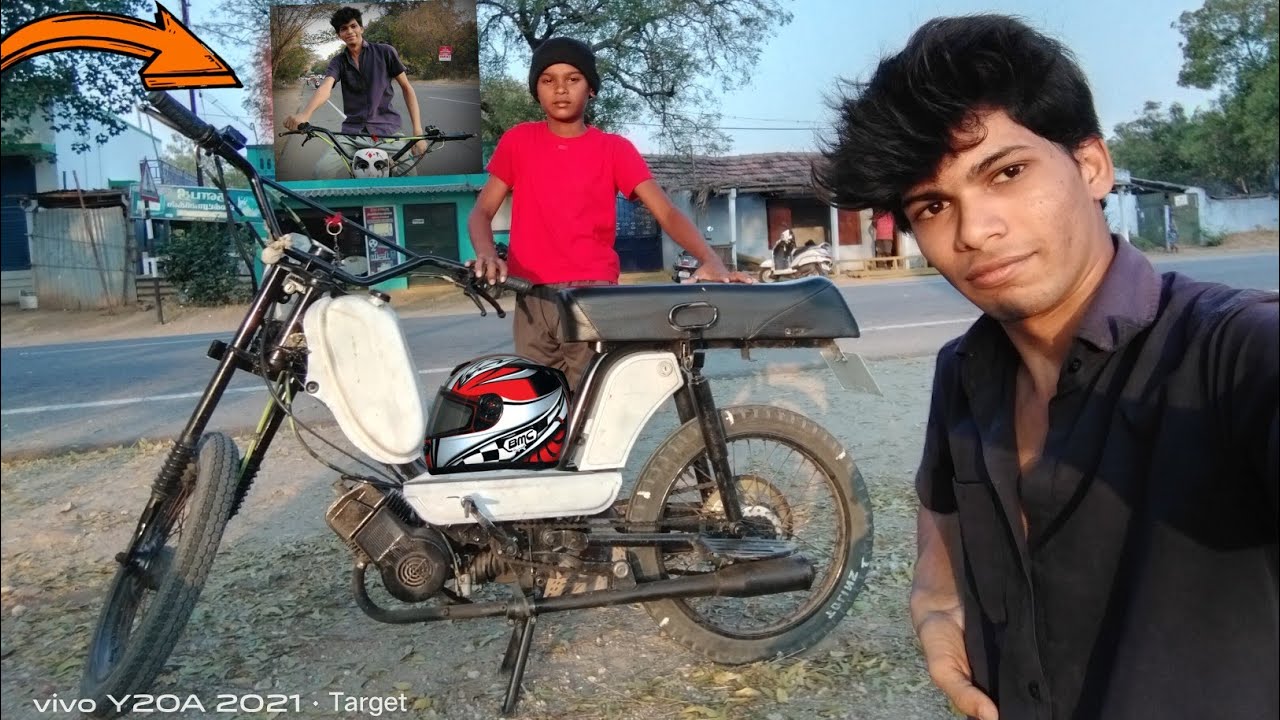 The World moter sport TVS 50 Modified 🚩 - Old Model Bike | 2025 Now Trend New Model Bike Upgrade 🏁
