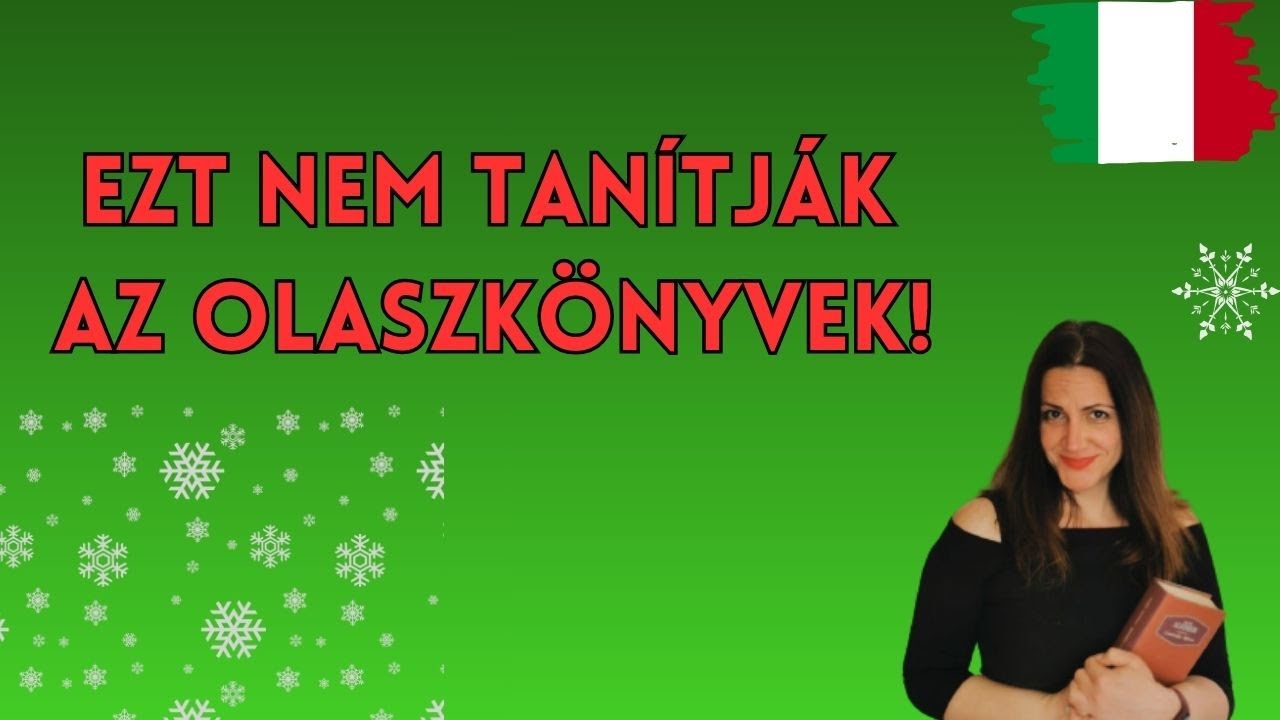 Karácsonyi olasz nyelvlecke 🎅 | Ezeket a mondatokat minden olasz mondja