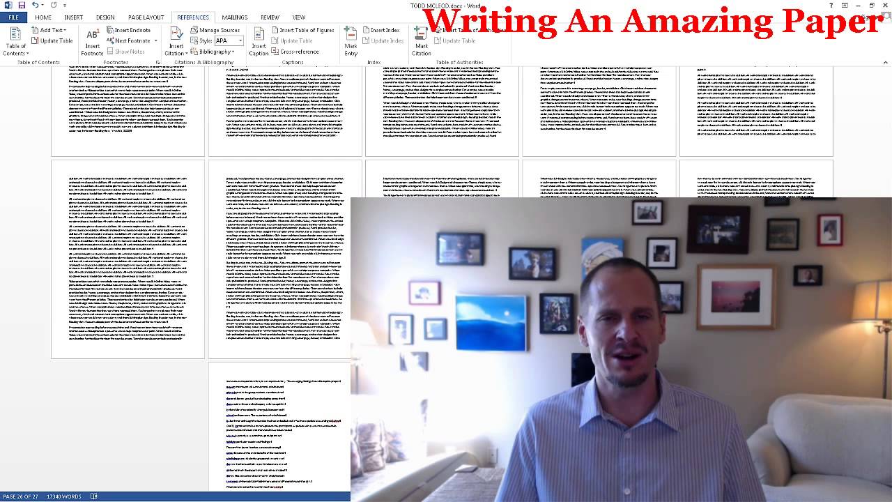 How To Write A Paper - Excerpt