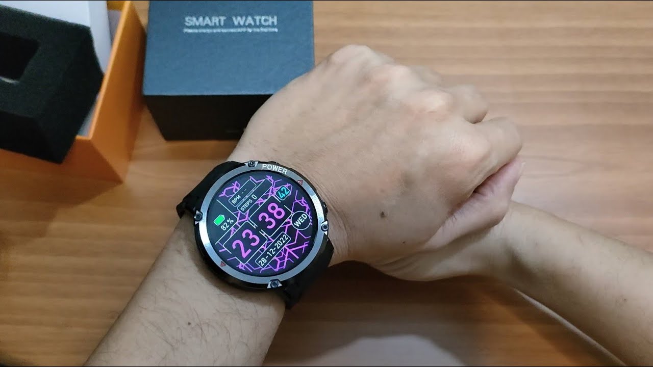 T30 1,6 inch smartwatch (Aka LOKMAT ZEUS PRO) unboxing and quick menu view