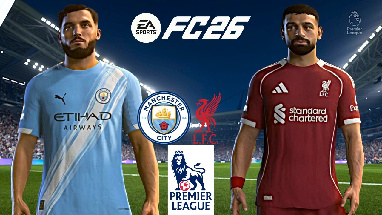 FC 26 - Liverpool vs Man City Ft. Salah, Haaland | Premier League 25/26 Full Match | PS5