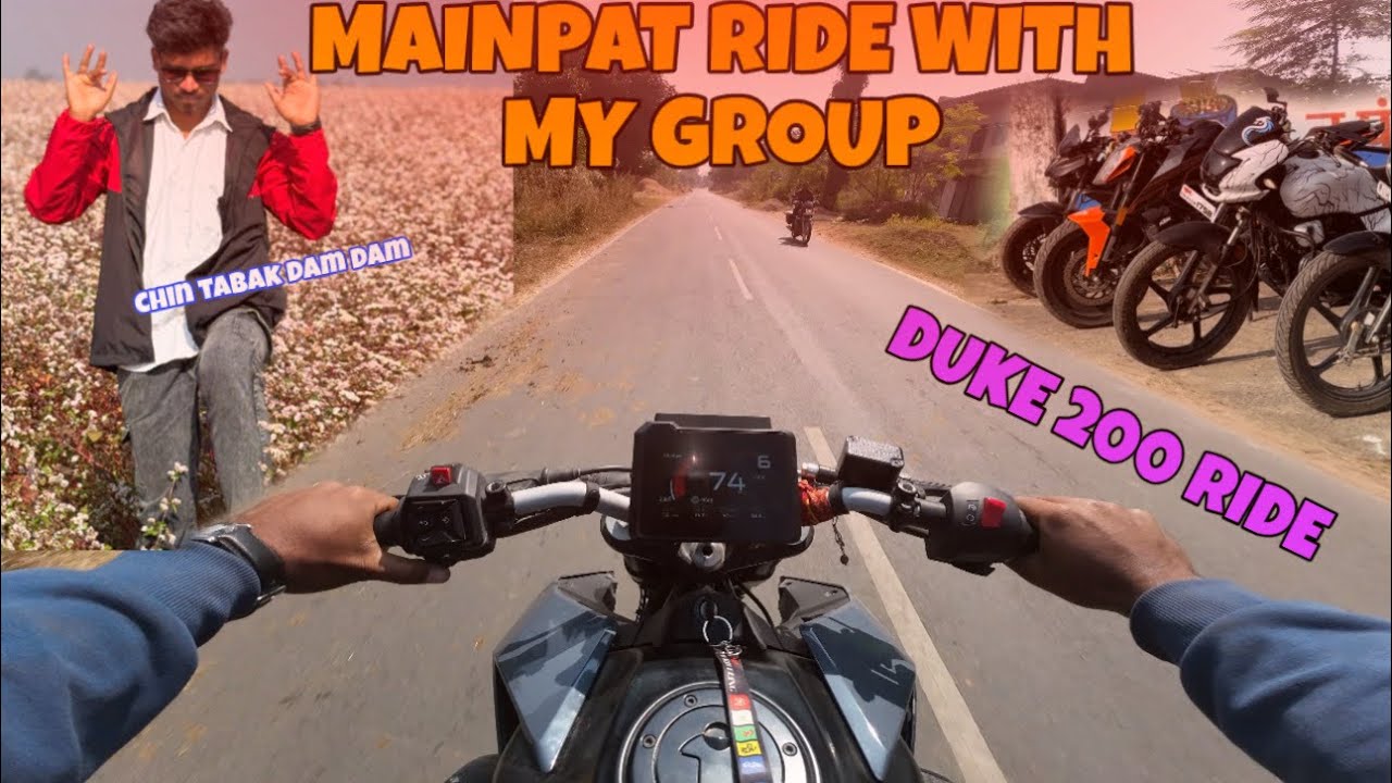 MAINPAT RIDE WITH MY GROUP // maipat me new lafda unlock 