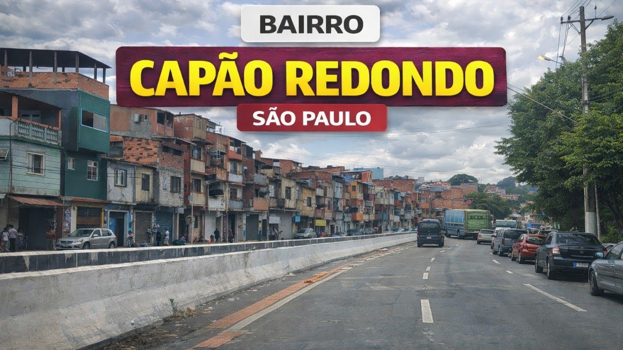 FAMOSO bairro CAPÃO REDONDO (z sul) SP, show de bola!!!#