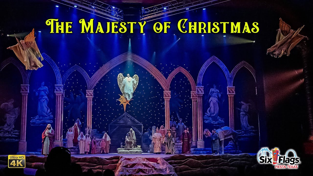 The Majesty of Christmas Complete Show 4K Six Flags Fiesta Texas 2024 12 18