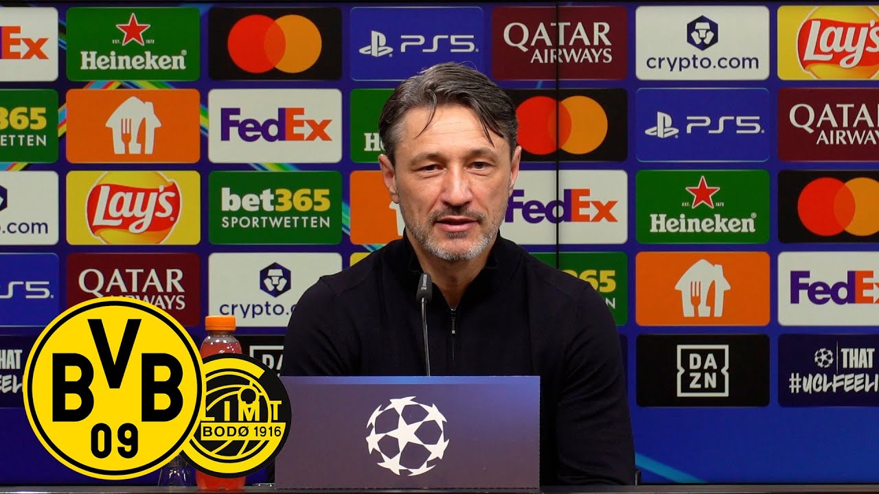 Kovac: &bdquo;Das geht mir richtig auf den Zeiger.&ldquo; | PK nach BVB - Bod&oslash;/Glimt 2:2