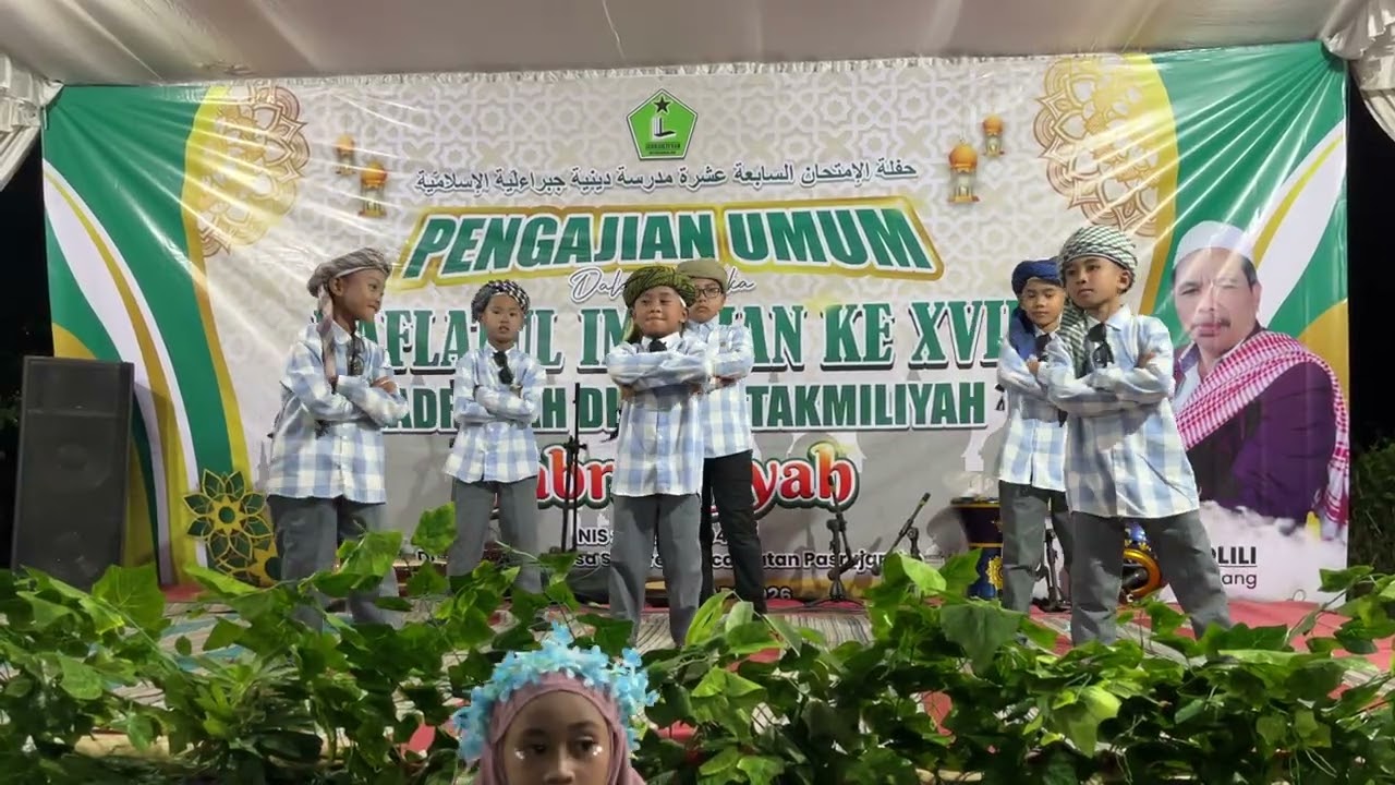 Tari Kreasi part 6 Haflatul Imtihan Nadin Jabrailiyyah
