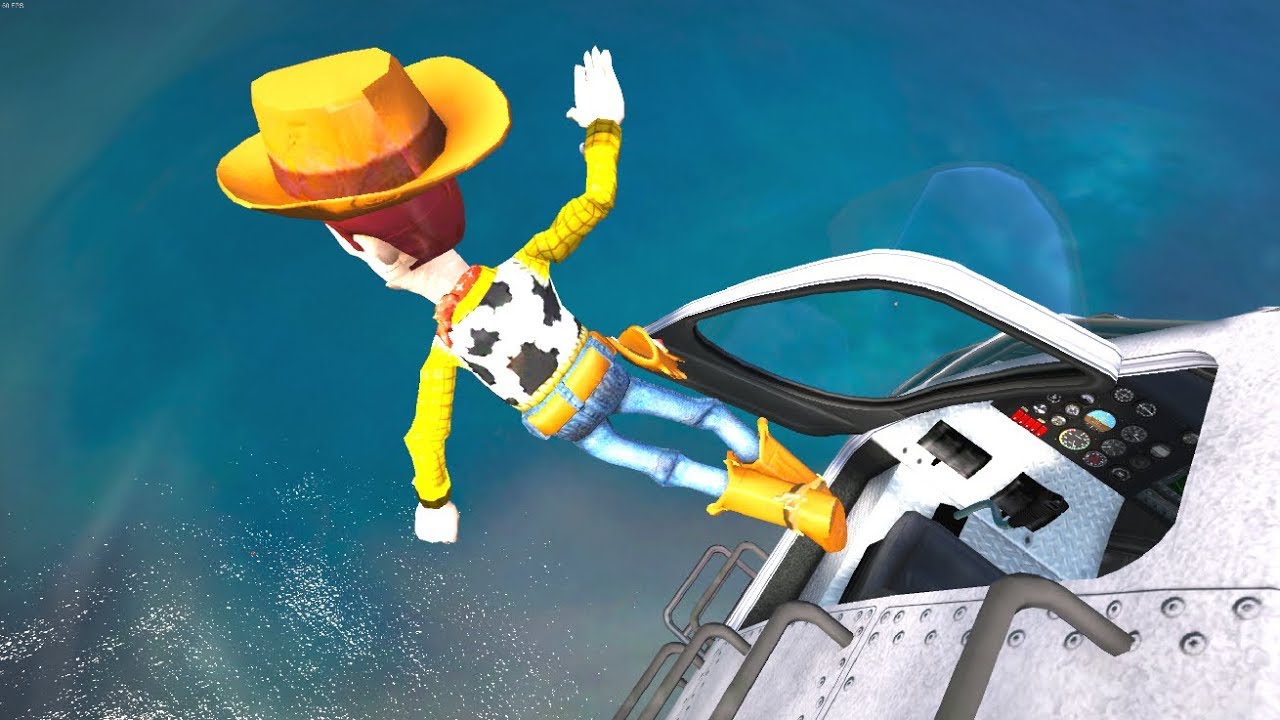 GTA 5 Water Ragdolls WOODY | Jumps/Fails vol.19 (Euphoria physics Funny Moments)
