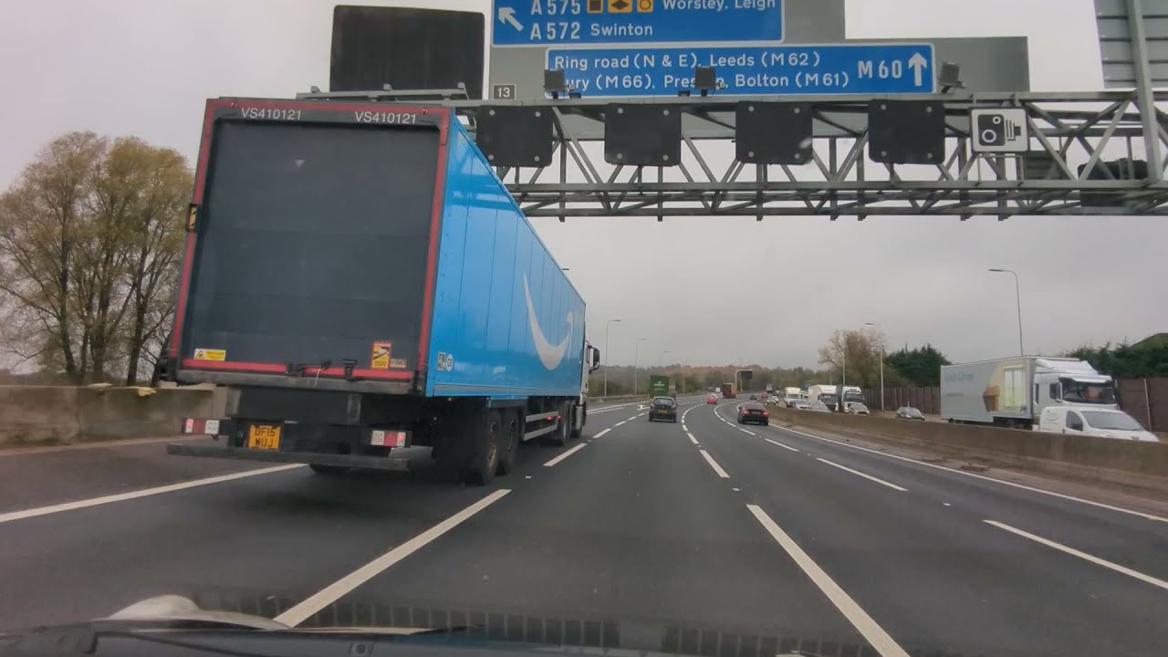 M62 J6 to J31 Timelapse