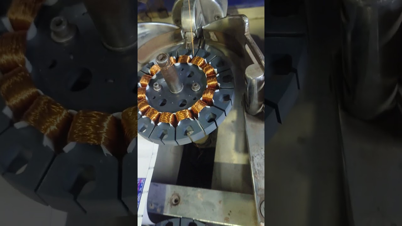 bldc ceiling fan winding machine||#viralvideo #shortvideo