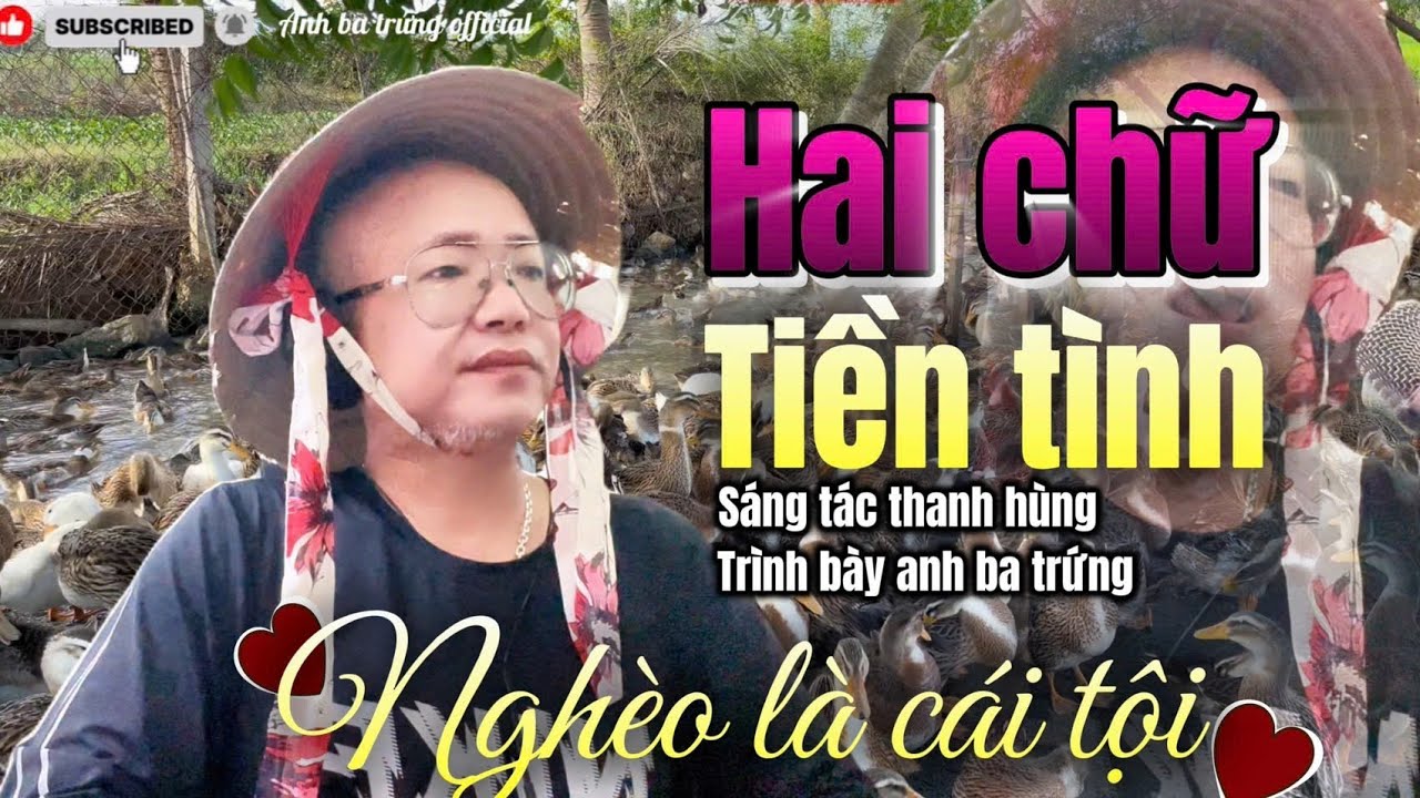 HAI CHỮ TIỀN TÌNH , st thanh hùng .một ck bolero đẫm nước mắt . Làm rơi lệ hàng triệu con tim 