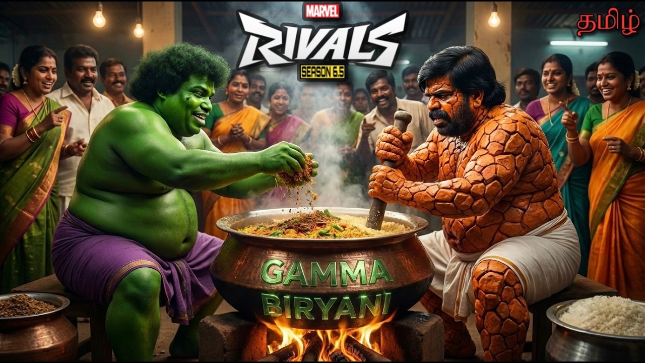 🔴LIVE | Gamma Biryani team up for Hulk Babu & TR Thing #marvelrivals Competitive Ranked Games - 300