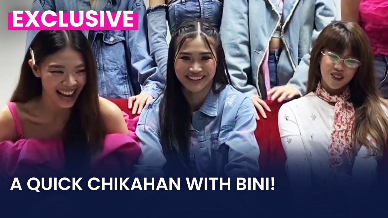 A quick chikahan with BINI! | SineHub Exclusive