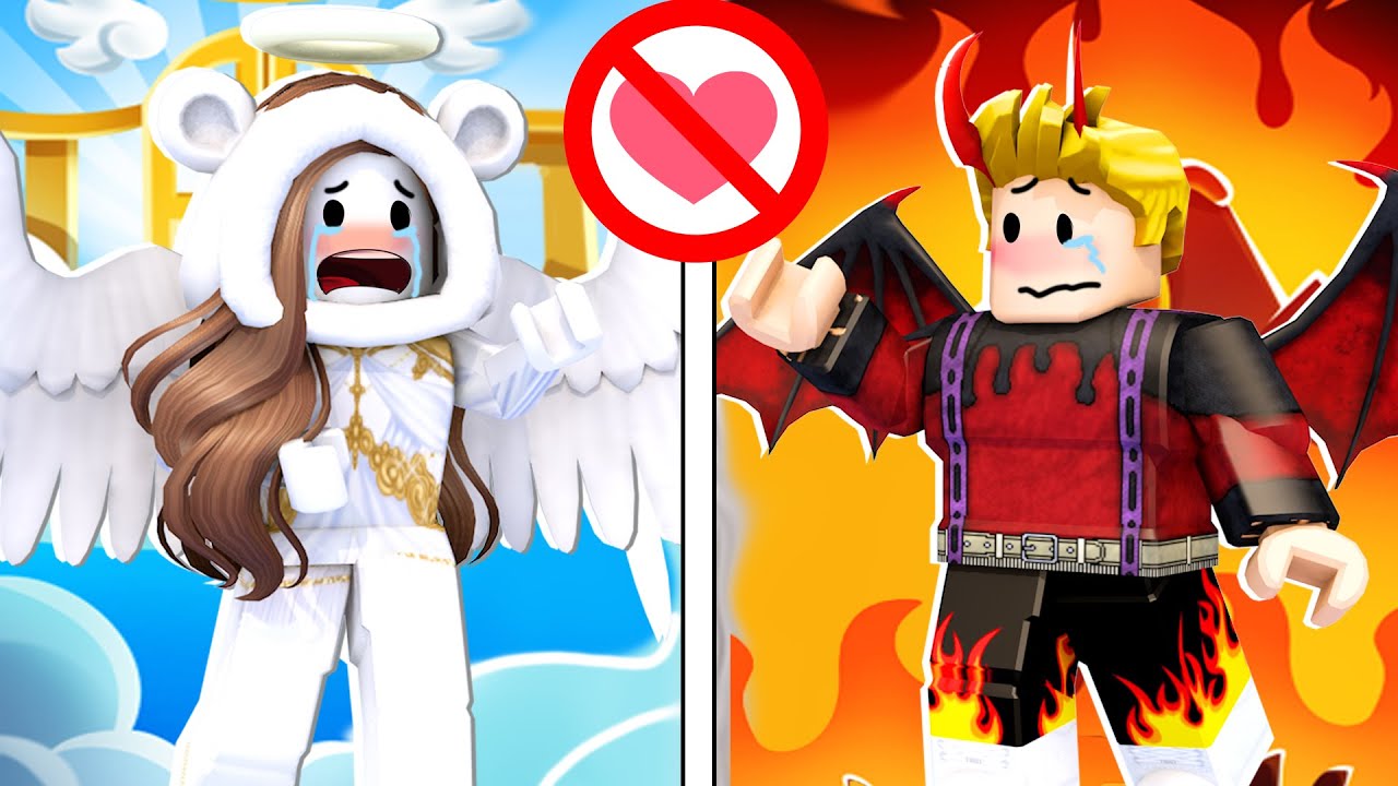 L'AMORE PROIBITO FRA ANGELO E DEMONE SU ROBLOX!