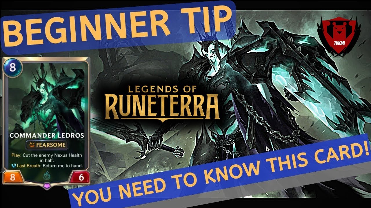 Commander Ledros Deck is op DECK | Deck + Gameplay | Legends of Runeterra Deck