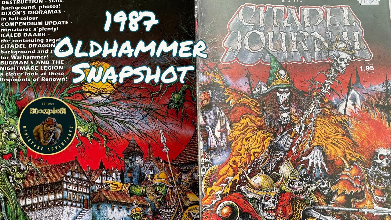 Citadel Journal 1987 Oldhammer dragons, dwarfs, elves and undead