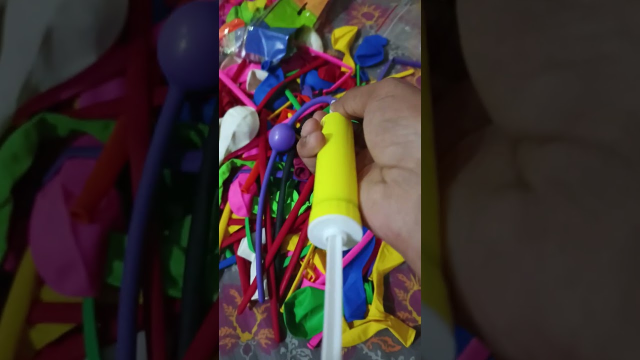  Asmr Fun Colour full ballon popping #balloon #asmr 