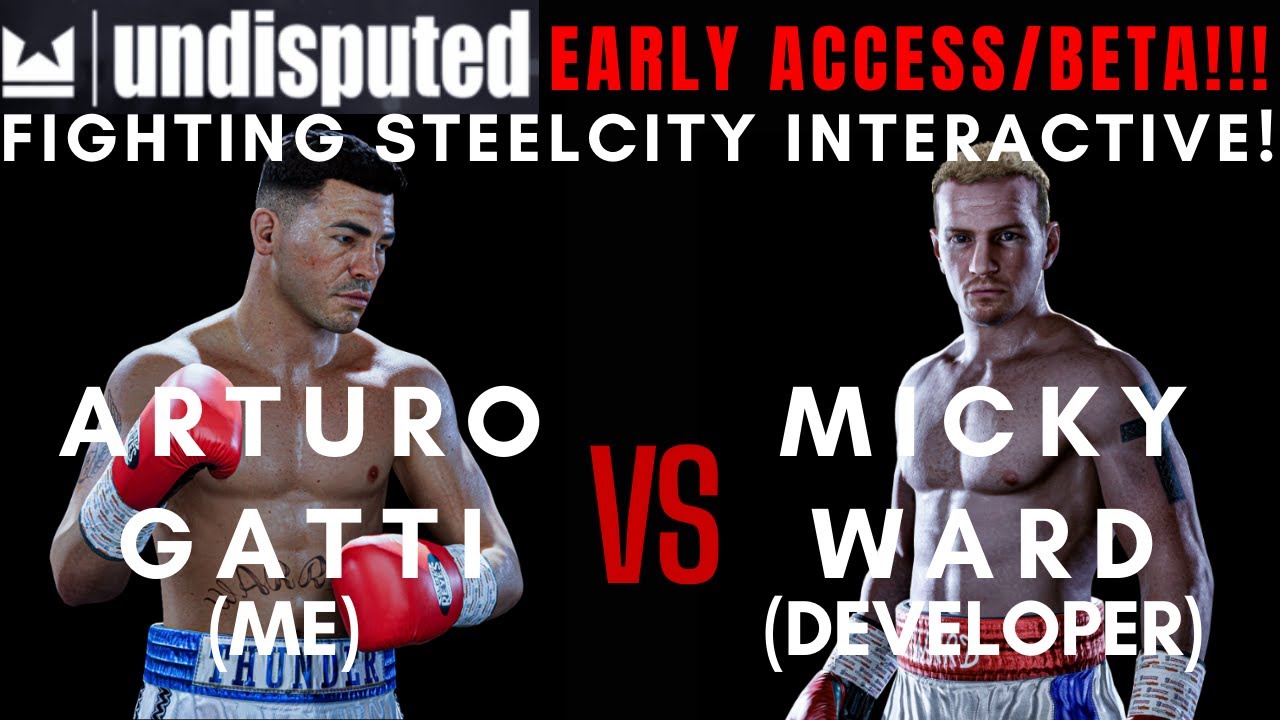 Undisputed🥊| Me vs Steel City Interactive! - Early Access / Beta Online!!! |🤯😱