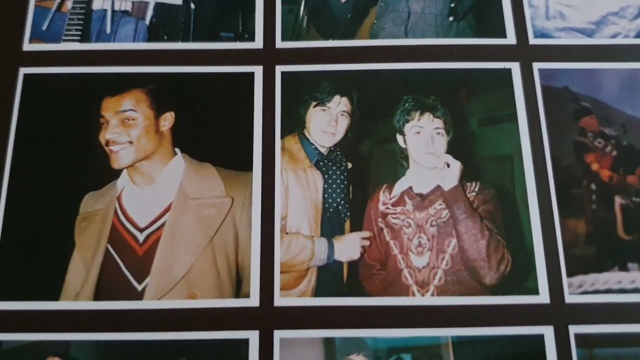 Linda McCartney + Wings 1976 Desk Diary Book  Denny Laine Jimmy McCulloch Paul Rare Photos