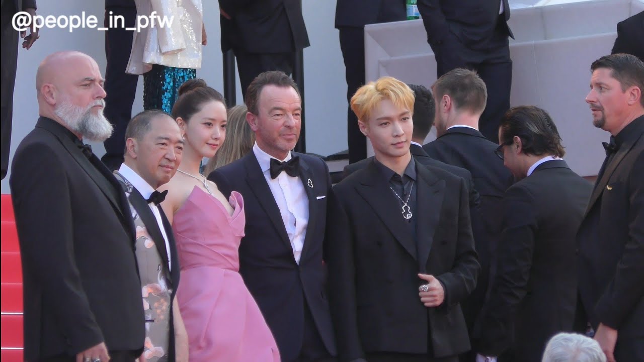 Lay 레이 & Yoona 윤아 - "Horizon" red carpet at Cannes Film Festival - 19.05.2024