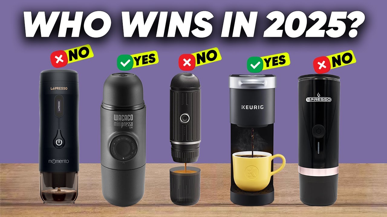 Best Portable Coffee Maker 2025 | Top 5 for Travel & Camping ☕