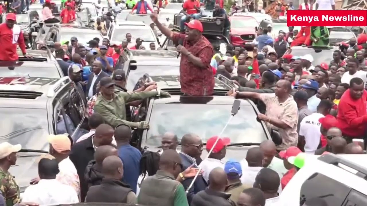Matiangi charges crowds at Ogembo as Opposition Leaders storm Kisii for the Final day