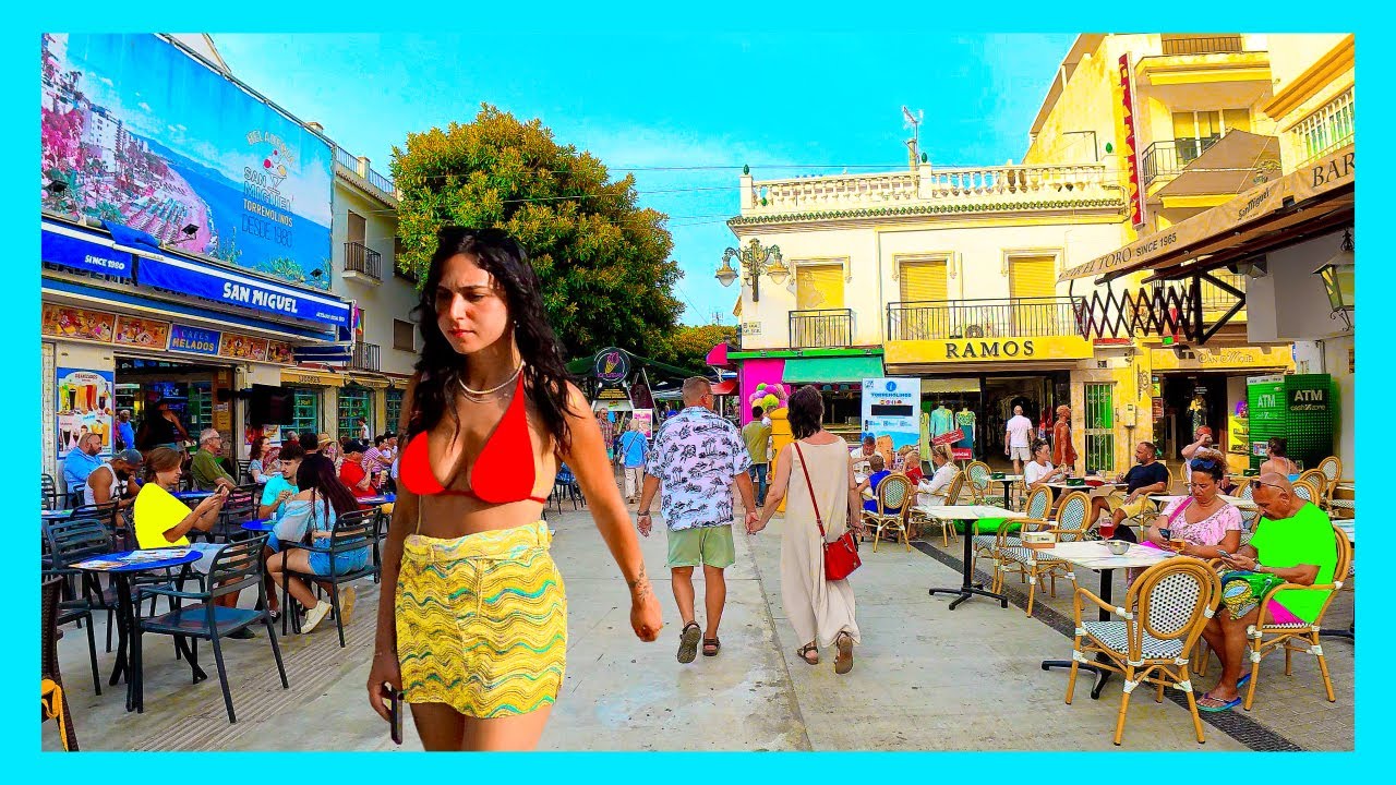 Torremolinos Old Town Spain Malaga Costa del Sol Walking Tour | August 2025