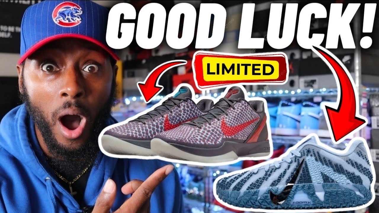 GOOD LUCK 🤯 Kobe 6 “3D” & Ja 3 “Cobalt Bliss” WILL SELL OUT ASAP! 🚨👟