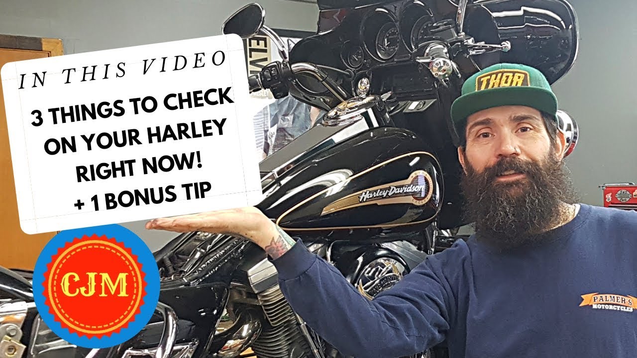 Помощь Harley Davidson — затяните эти 3 вещи
