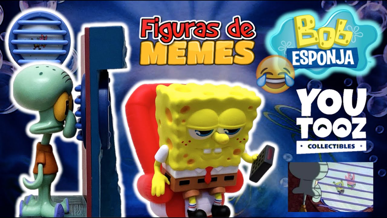 YouTooz - MEMES de BOB ESPONJA en el Sillón & CALAMARDO en la Ventana | TOY SHOTS (2023)