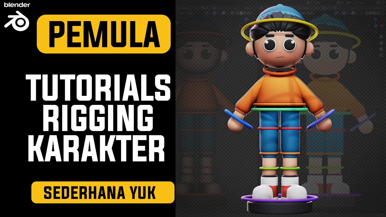 Tutorial Blender Rigging Karakter Sederhana I Blender 2.92