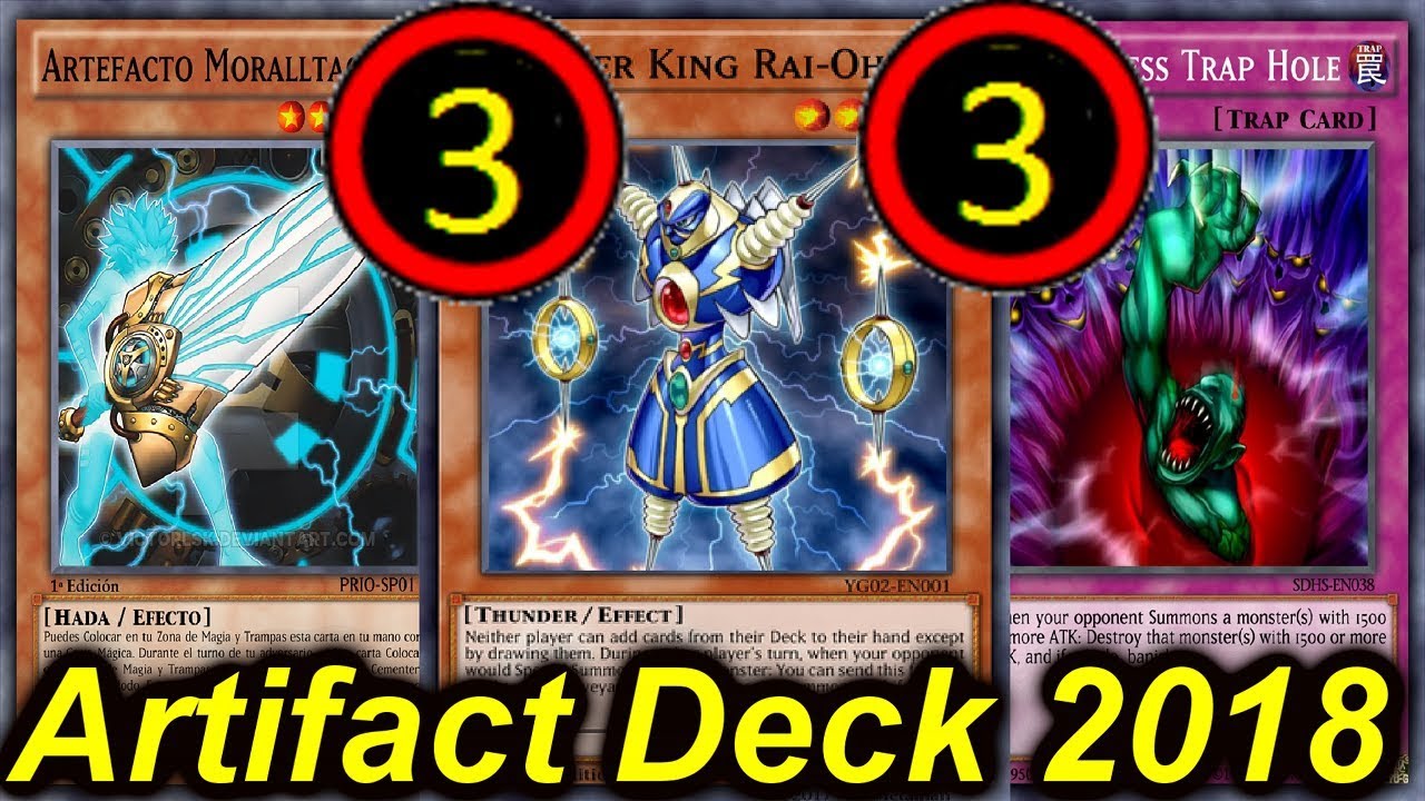 【YGOPRO】ARTIFACT DECK PROFILE 2018