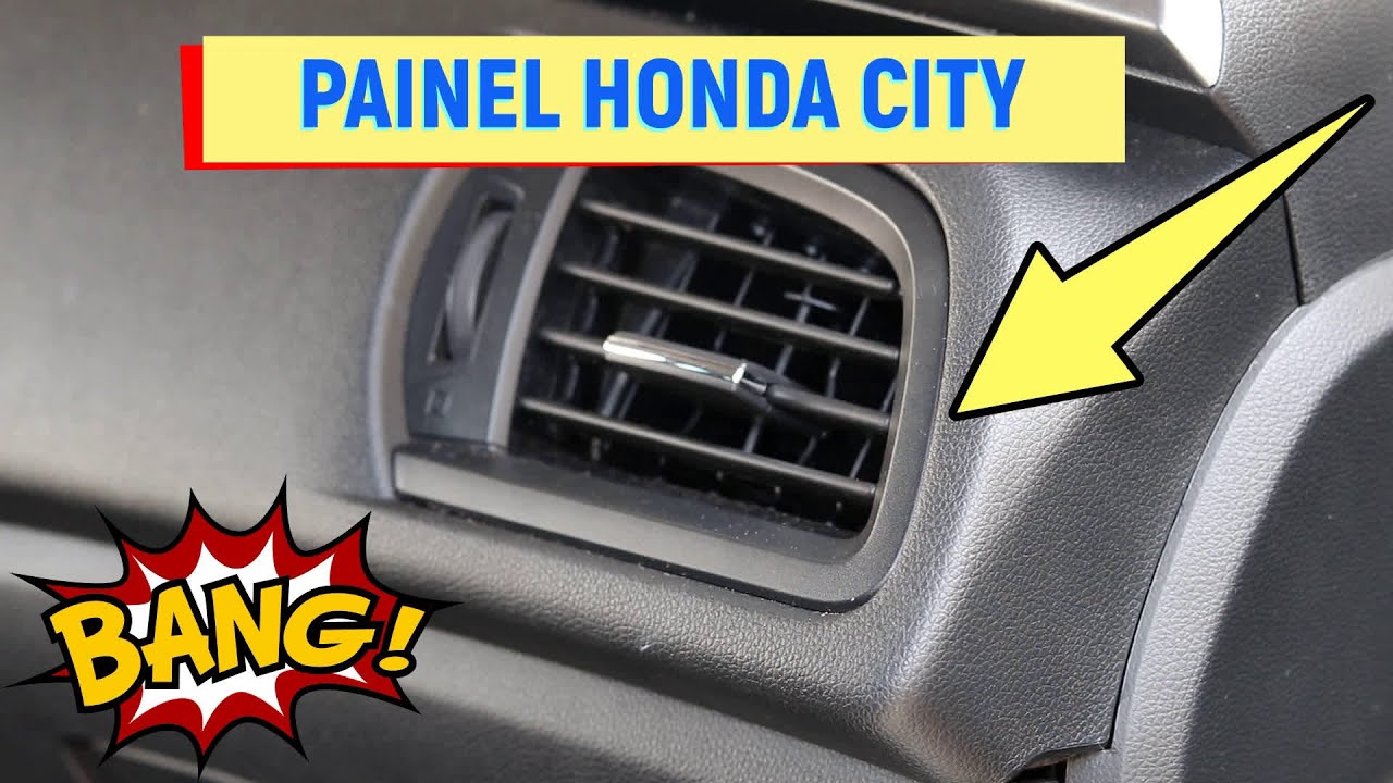 COMO TIRAR TAMPA DO PAINEL HONDA CITY