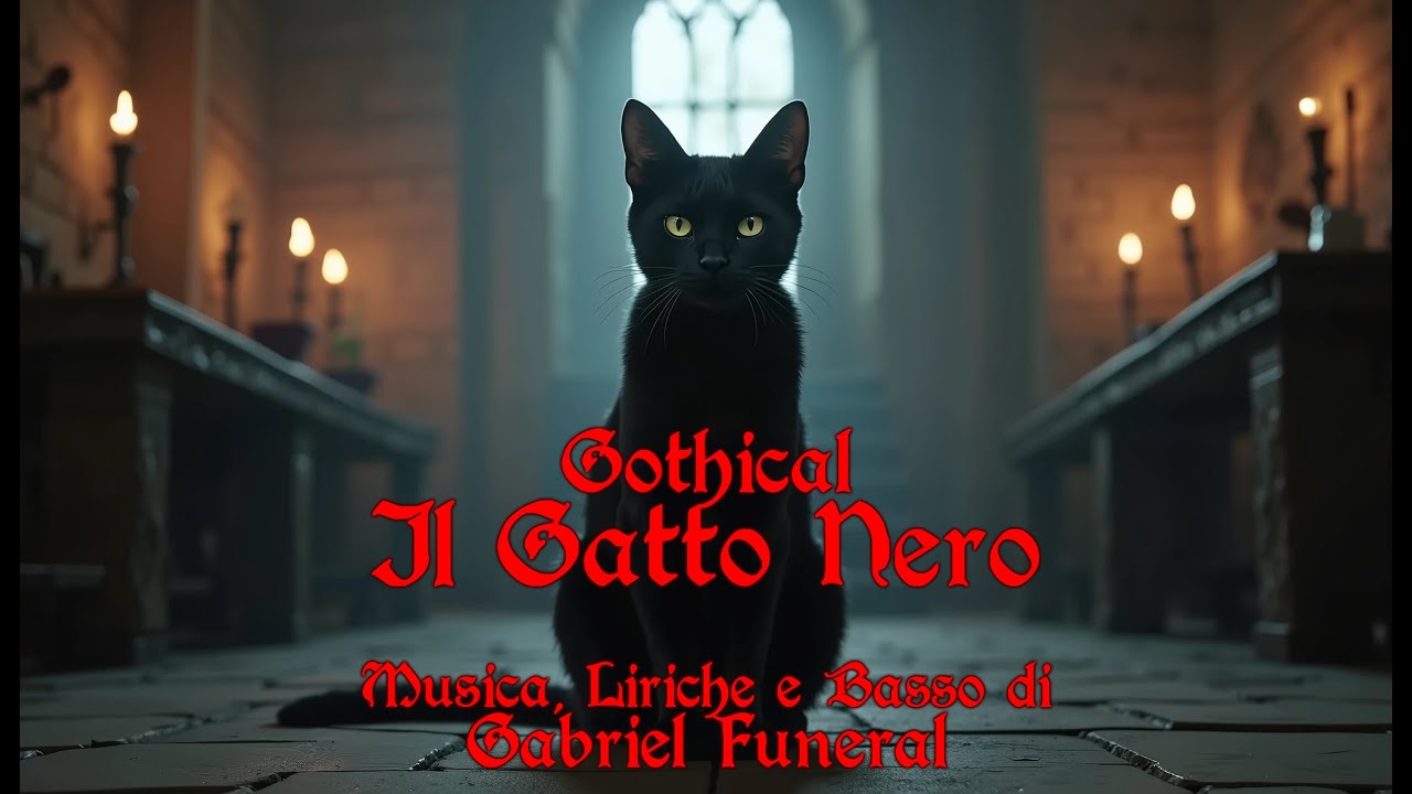 Gothical - Il Gatto Nero (Ispirato da Edgar Allan Poe) - Testo in Italiano - #gothical #blackcat