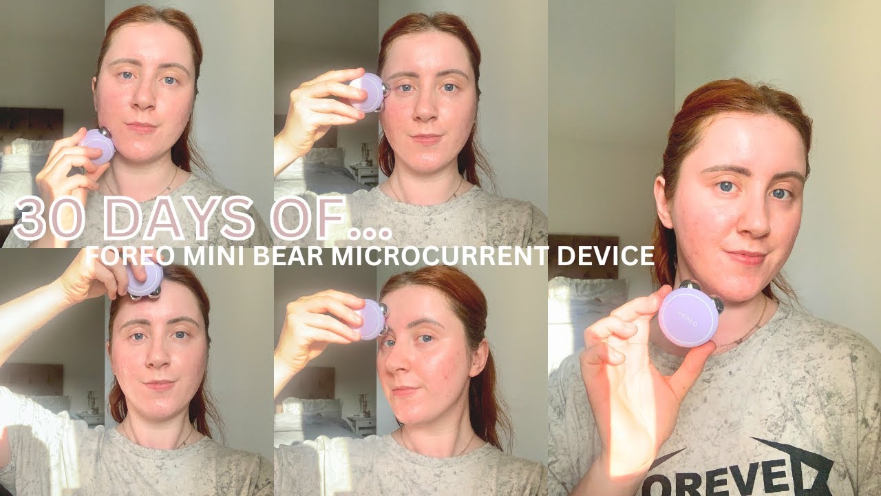 30 Days Of...Foreo Mini Bear Microcurrent Device | Before & After | One Month Review
