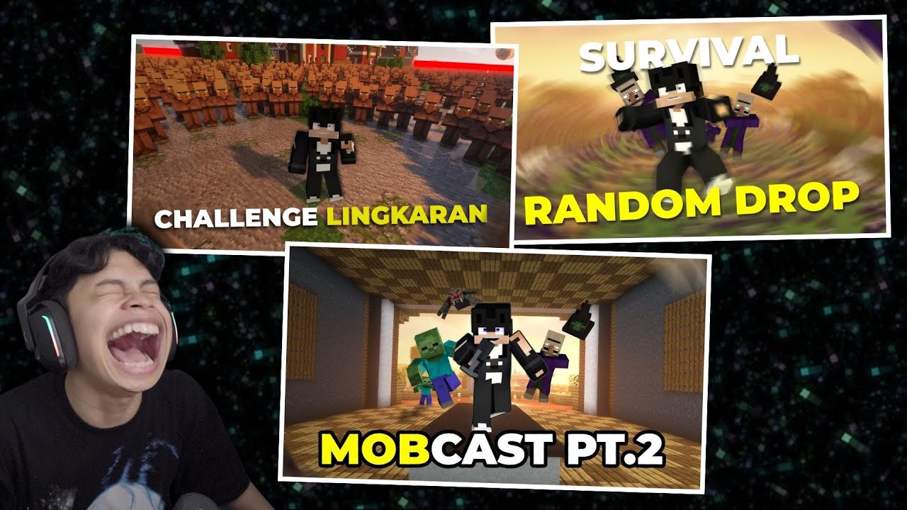 React RemanRHN - Memasukan 1,000 Villager Ke Dalam Lingkaran !! - (Full Episode)