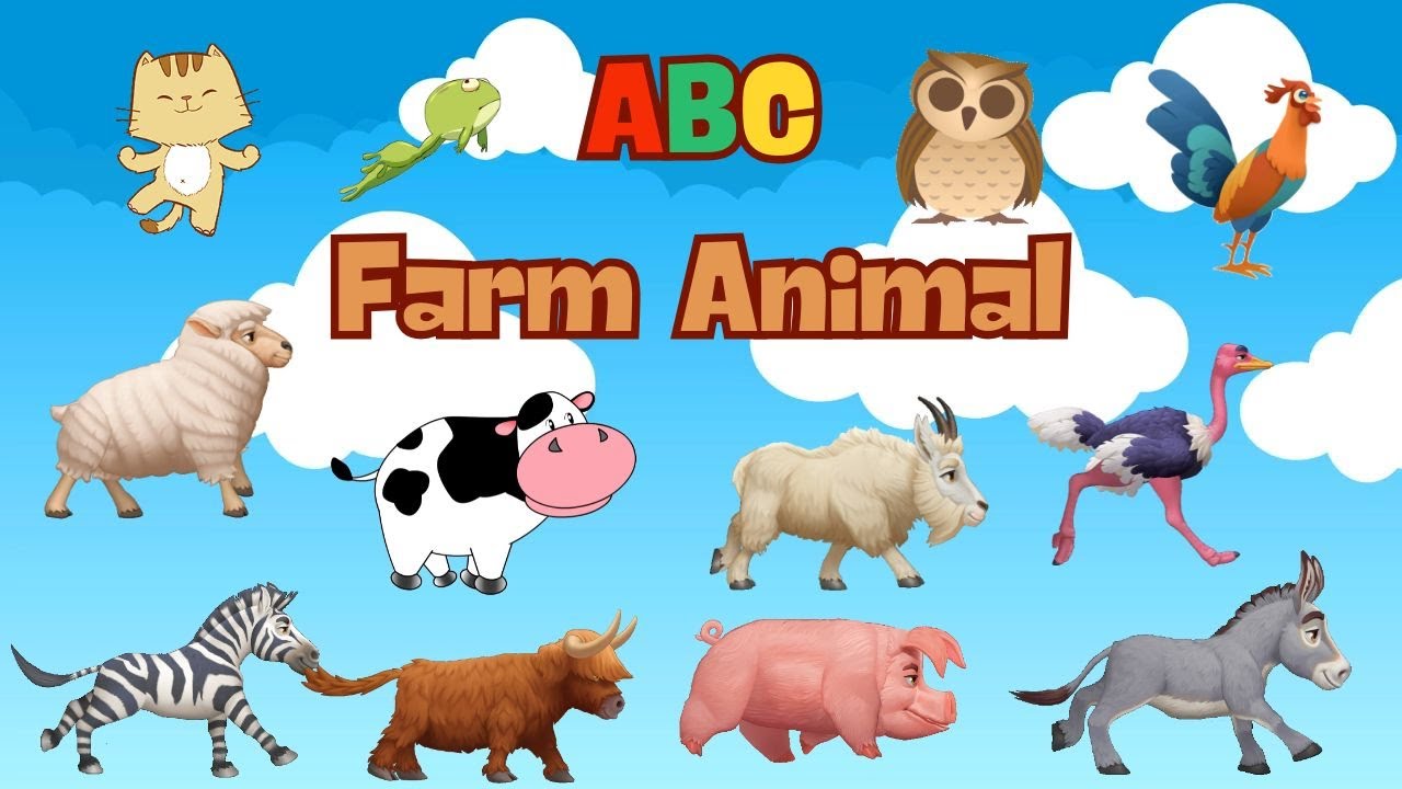 ABC Farm Animal Sounds Song N11T1 | Alphabet Animals Song for Kids | Kids TV Education