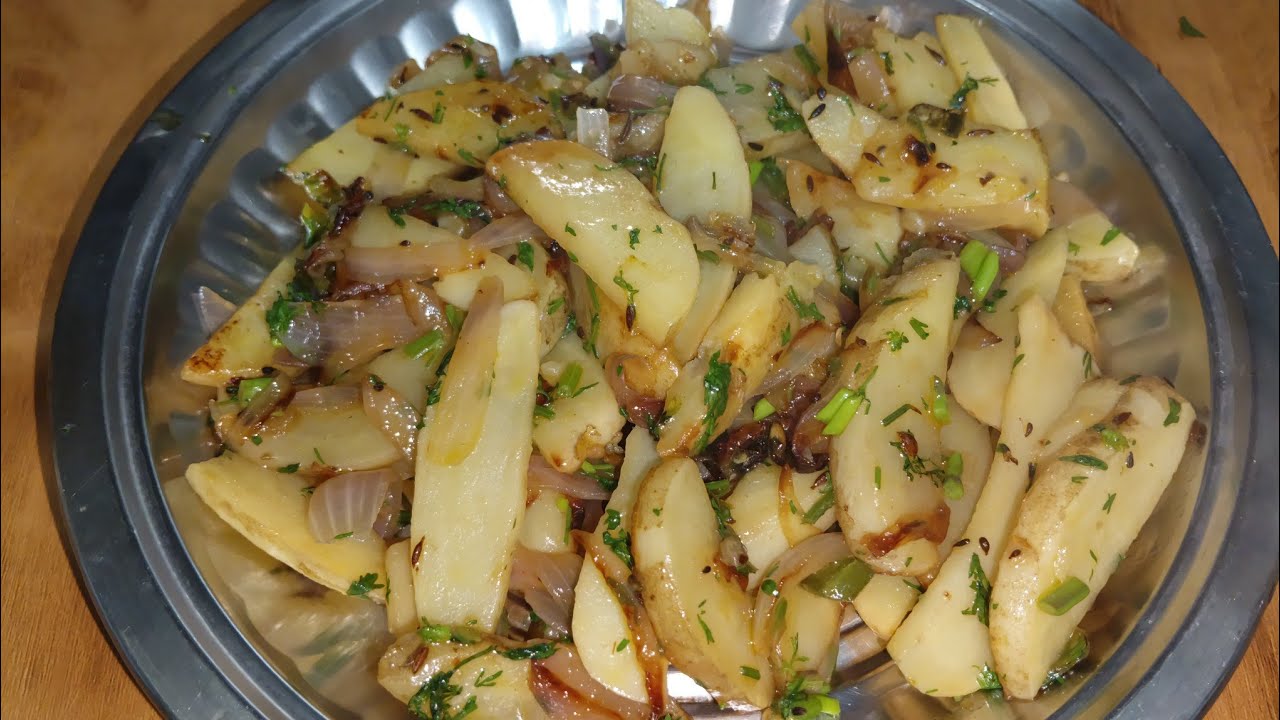 Tasty aalu pyaj ki bhujiya ll स्वादिष्ट आलू प्याज की भुजिया ll ANITA'S INDIAN KITCHEN
