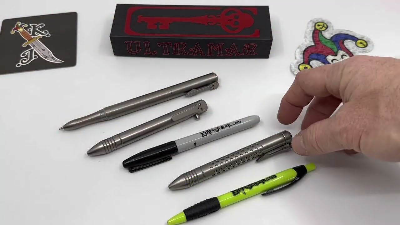 Chaves Knives Titanium EDC Pens