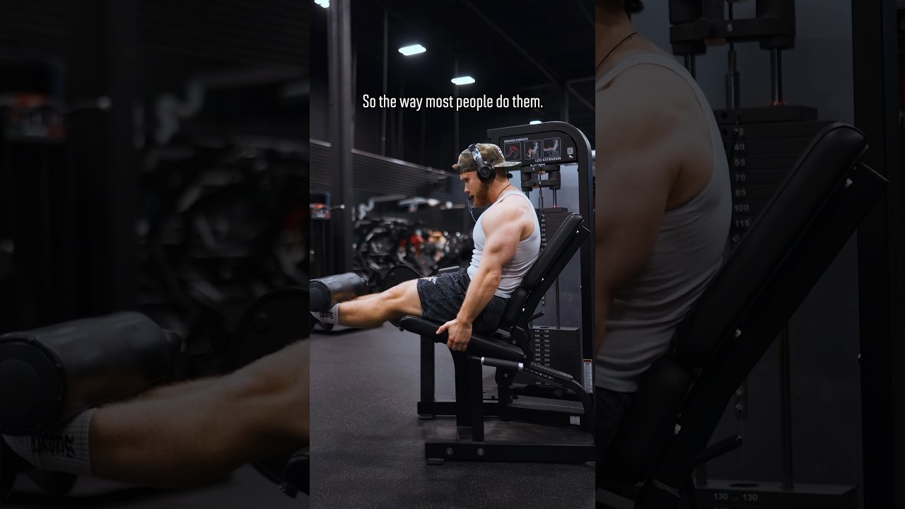 A Better Way To Do Leg Extensions
