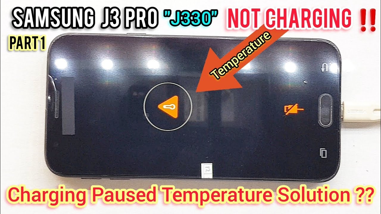 CHARGING TEMPERATURE‼ SAMSUNG J3 PRO NOT CHARGING SOLUTION‼ PENGISIAN SUHU TINGGI/SUHU RENDAH‼