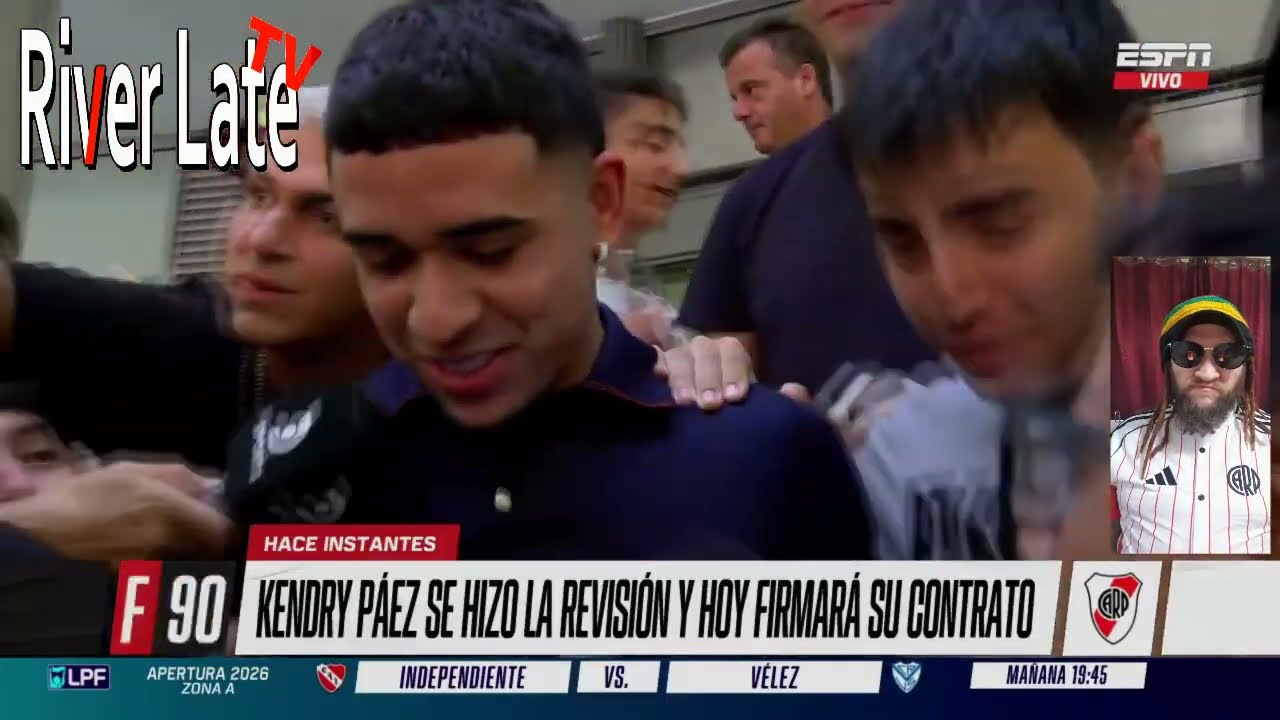 Todos hablan de Kendry Páez en River y posibles 11 vs Central