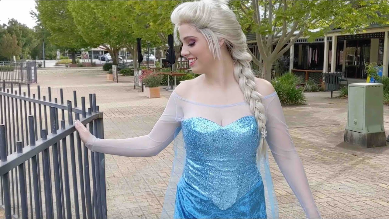 Making an Elsa Dress!!