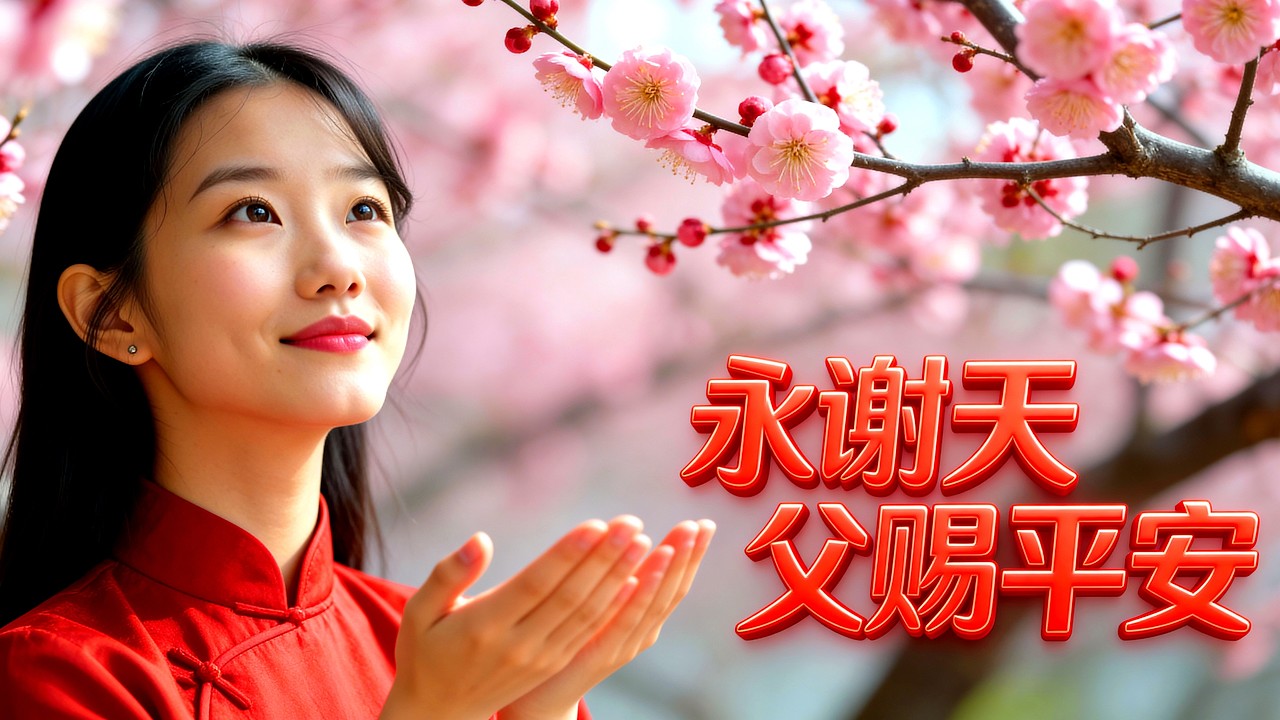 新年赞美敬拜歌曲 | 永谢天父赐平安 | 诗琪唱 | 2026 Chinese New Year Worship Song (Official Music Video)